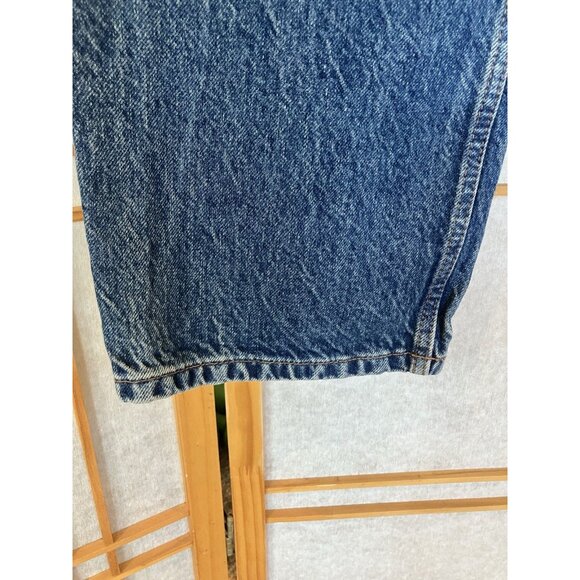 REFORMATION Women's Abby High Rise Straight Leg Denim Blue Jeans Size 28 - Picture 8 of 13